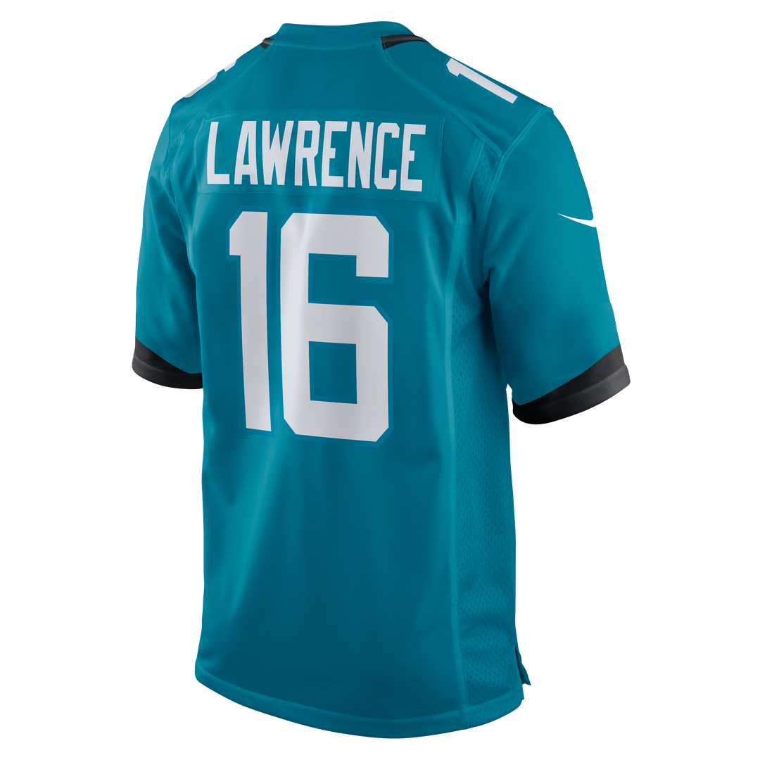 Men's Nike Jacksonville Jaguars Trevor Lawrence Teal Home Game NFL Jersey