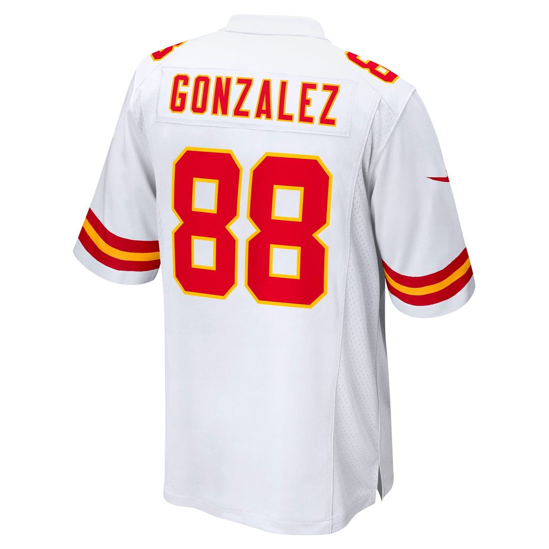 Men's Nike Kansas City Chiefs Tony Gonzalez White Retired Player Game NFL Jersey