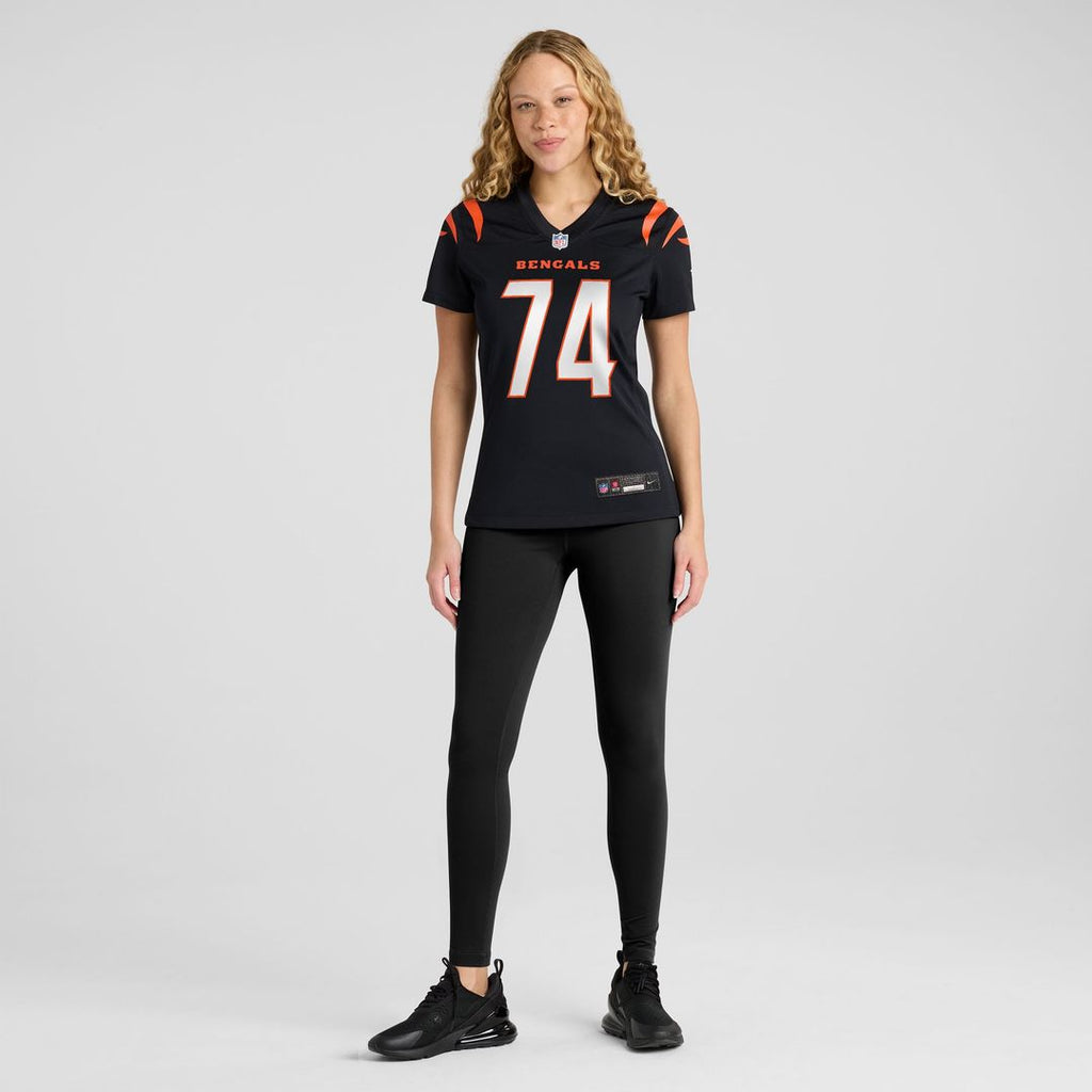 Women's Nike Cincinnati Bengals Jalen Rivers Black Team Game NFL Jersey