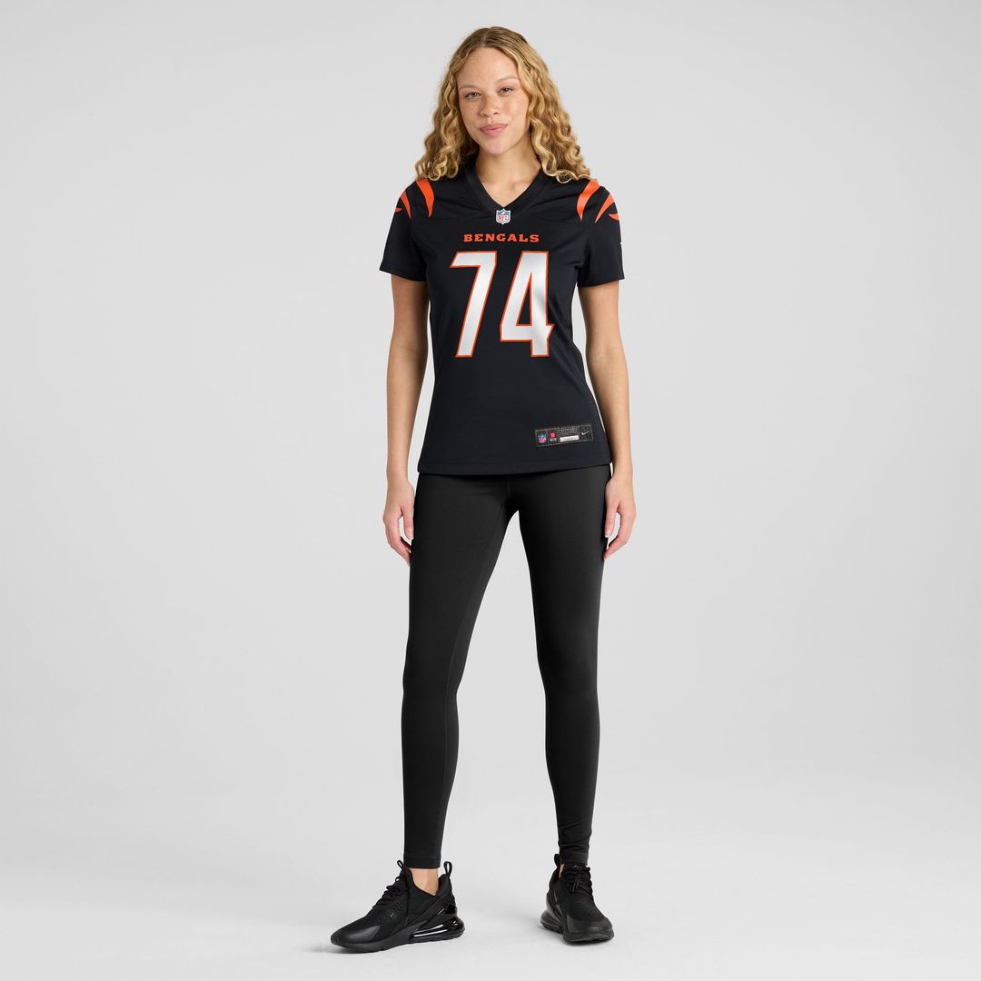 Women's Nike Cincinnati Bengals Jalen Rivers Black Team Game NFL Jersey