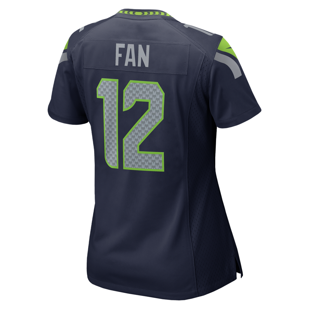 Women's Nike Seattle Seahawks 12s Royal Player NFL Jersey