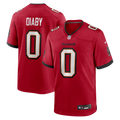 Men's Nike Tampa Bay Buccaneers YaYa Diaby Red Game NFL Jersey