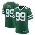 Men's Nike New York Jets T'Vondre Sweat Legacy Green Team Game NFL Jersey