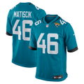 Men's Nike Jacksonville Jaguars Ross Matiscik Teal Game NFL Jersey