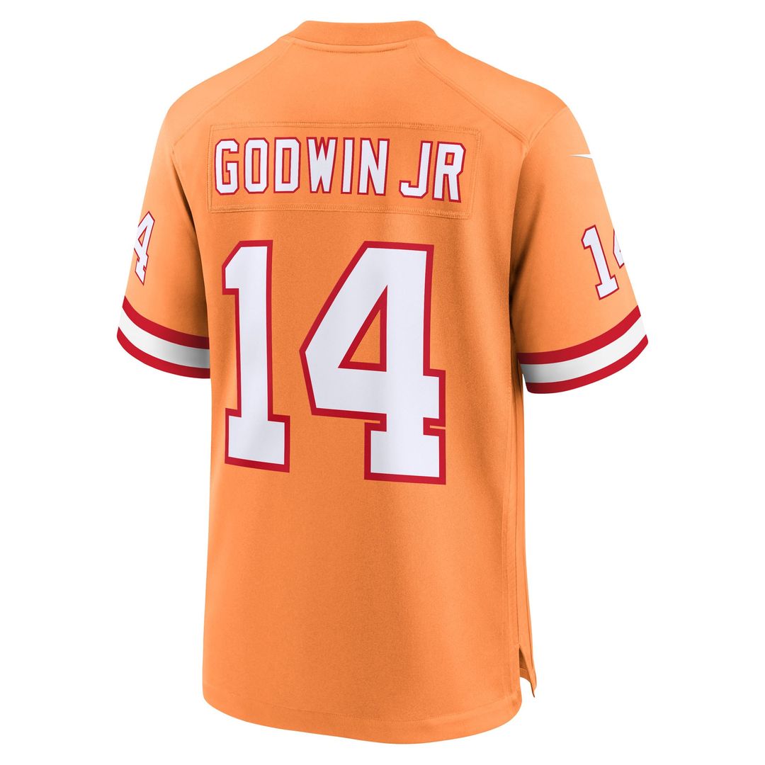 Men's Nike Tampa Bay Buccaneers Chris Godwin Jr. Orange Alternate Game Player NFL Jersey