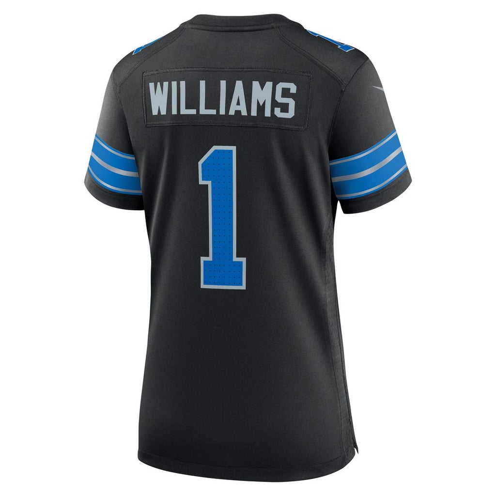 Women's Nike Detroit Lions Jameson Williams Black 2nd Alternate Game Player NFL Jersey