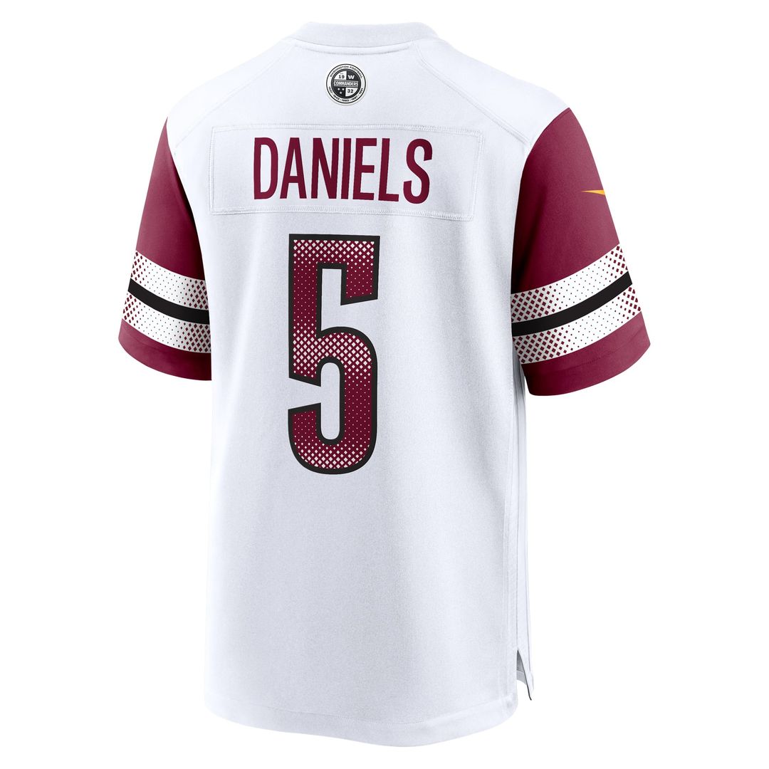 Men's Nike Washington Commanders Jayden Daniels Burgundy Player Game NFL Jersey