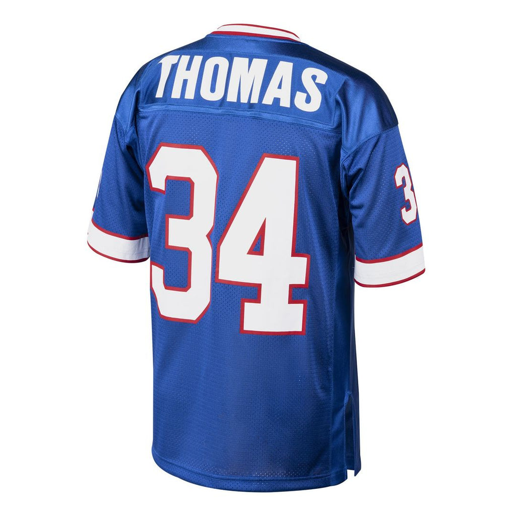 Men's Mitchell & Ness Buffalo Bills Thurman Thomas Royal 1985 Authentic Throwback Retired Player NFL Jersey