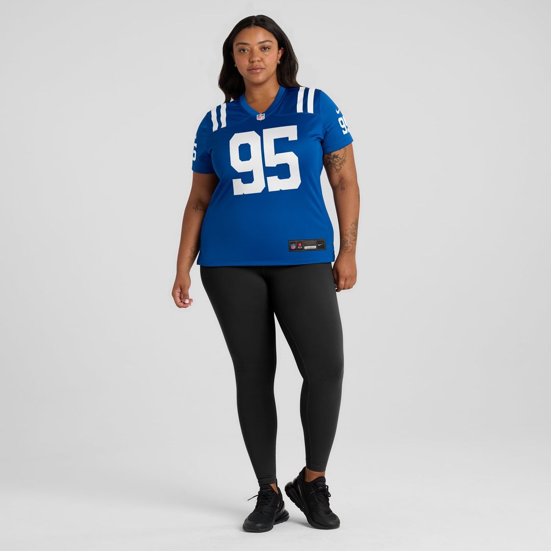Women's Nike Indianapolis Colts Adetomiwa Adebawore Royal Team Game NFL Jersey
