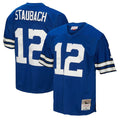 Men's Big & Tall Mitchell & Ness Dallas Cowboys Roger Staubach Navy 1971 Legacy Retired Player NFL Jersey