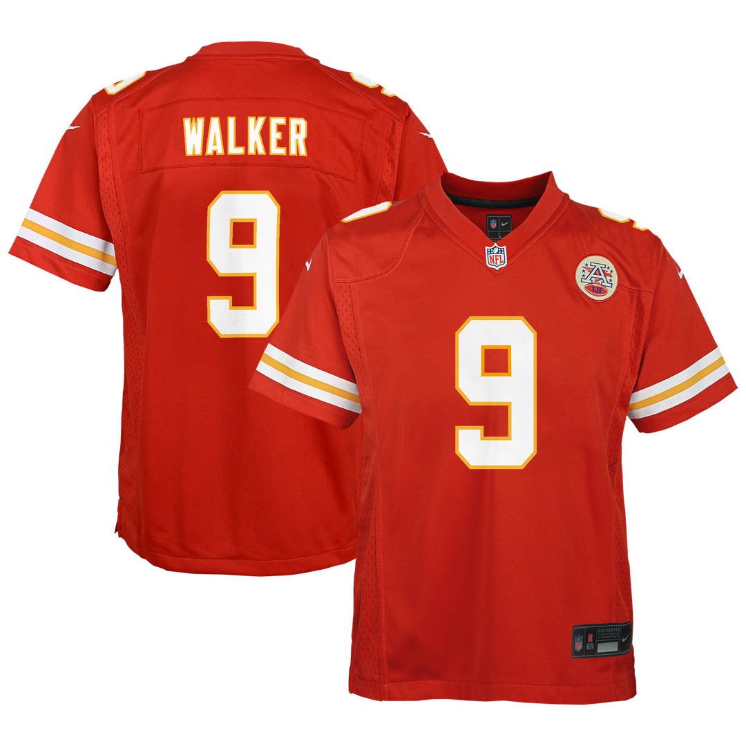 Youth Nike Kansas City Chiefs Kenneth Walker III Red Game NFL Jersey