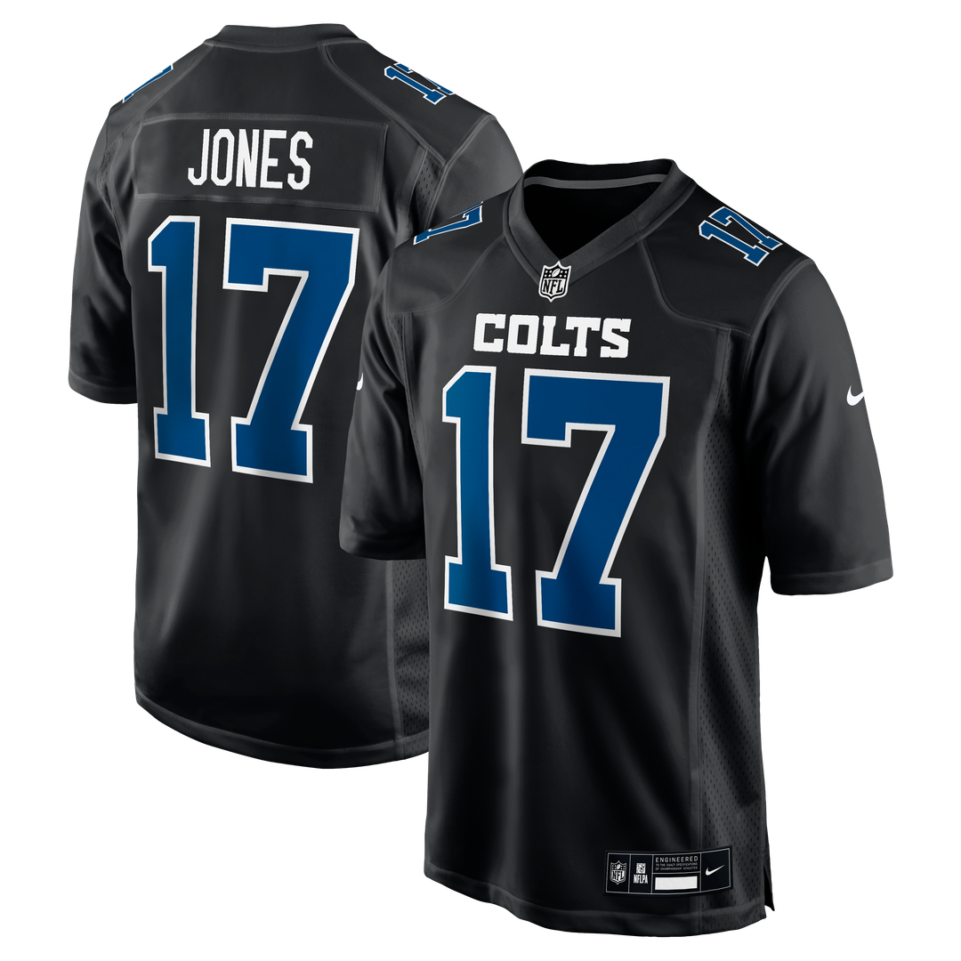 Men's Nike Indianapolis Colts Daniel Jones Tundra White Fashion Game NFL Jersey