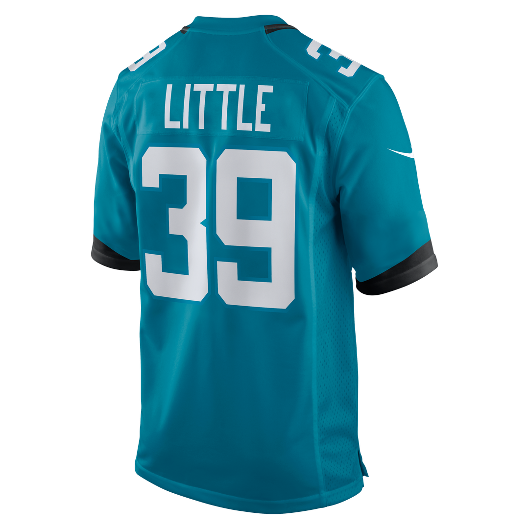 Men's Nike Jacksonville Jaguars Cam Little Teal Team Game NFL Jersey