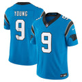 Men's Nike Carolina Panthers Bryce Young Blue Vapor F.U.S.E. Limited NFL Jersey