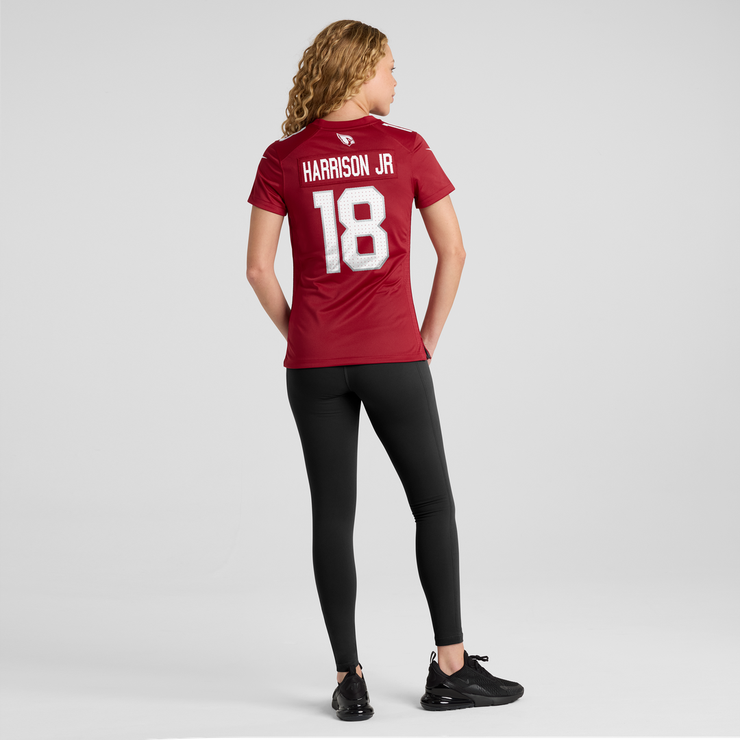 Women's Nike Arizona Cardinals Marvin Harrison Jr. Cardinal Player Game NFL Jersey