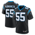 Men's Nike Carolina Panthers Maema Njongmeta Black Team Game NFL Jersey