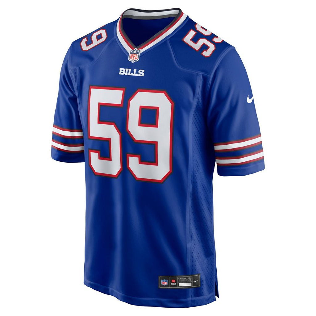 Men's Nike Buffalo Bills Shaq Lawson Royal Team Game NFL Jersey