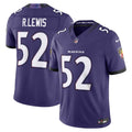 Men's Nike Baltimore Ravens Ray Lewis Purple Vapor F.U.S.E. Stitched Retired Limited NFL Jersey