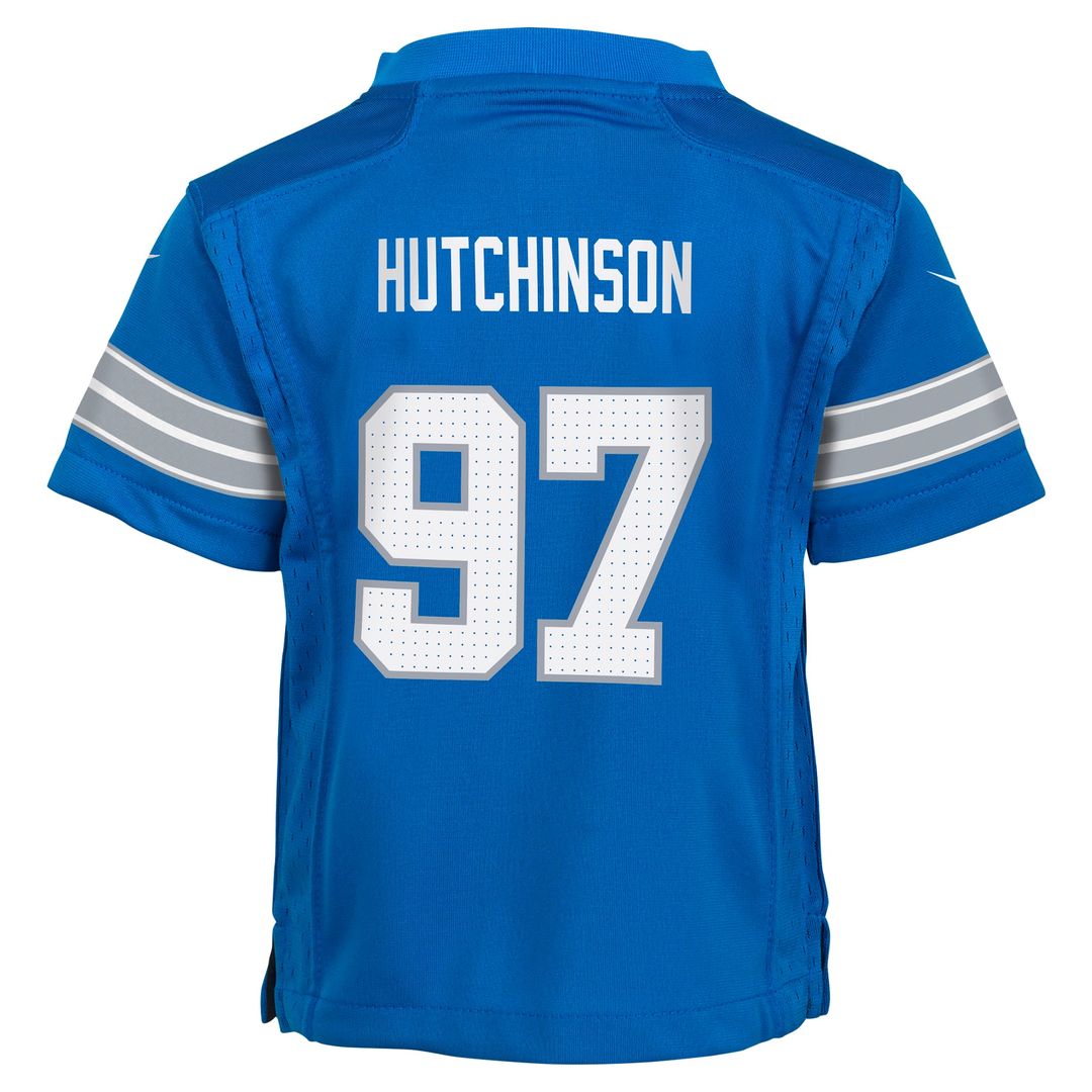 Toddler Nike Detroit Lions Aidan Hutchinson Blue Game NFL Jersey
