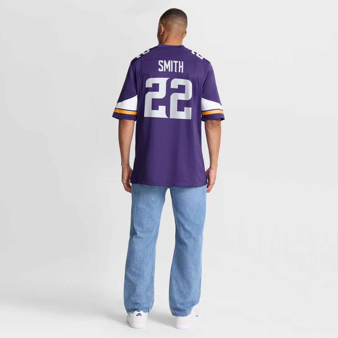 Men's Nike Minnesota Vikings Harrison Smith Purple Game NFL Jersey