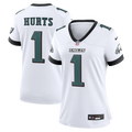 Women's Nike Philadelphia Eagles Jalen Hurts White Game NFL Jersey