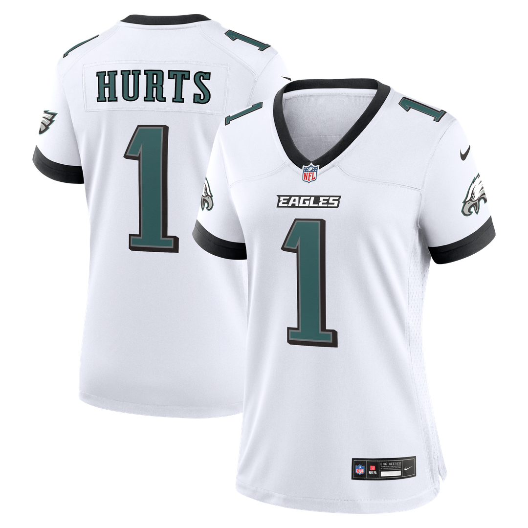 Women's Nike Philadelphia Eagles Jalen Hurts Kelly Green Game Player NFL Jersey