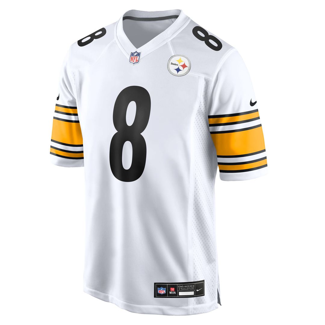 Men's Nike Pittsburgh Steelers Aaron Rodgers Gold Alternate 1933 Throwback Game NFL Jersey