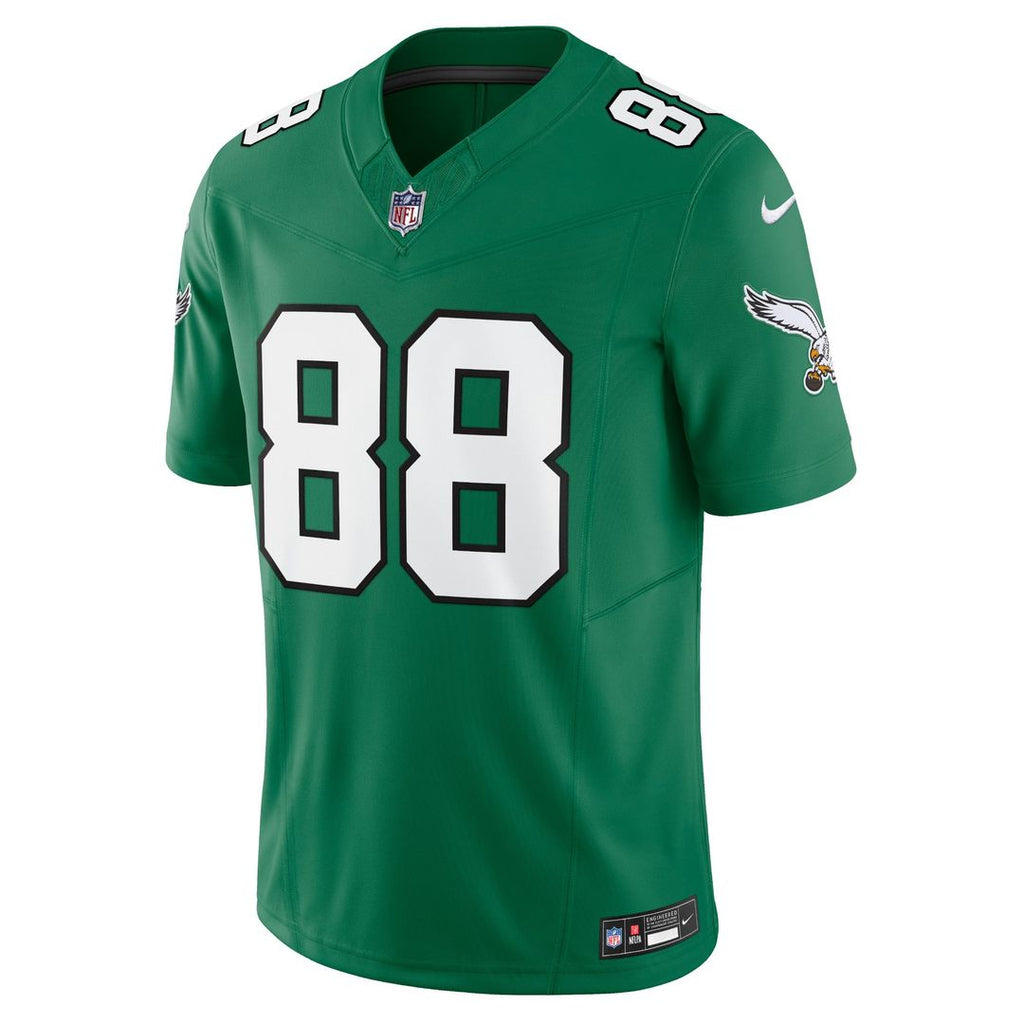 Men's Nike Philadelphia Eagles Dallas Goedert Black Alternate Vapor F.U.S.E. Limited NFL Jersey