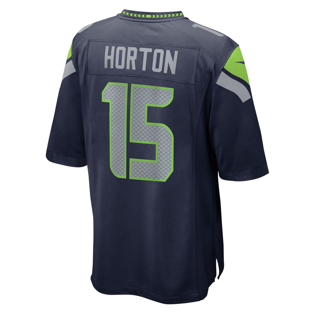 Men's Nike Seattle Seahawks Tory Horton College Navy Team Game NFL Jersey