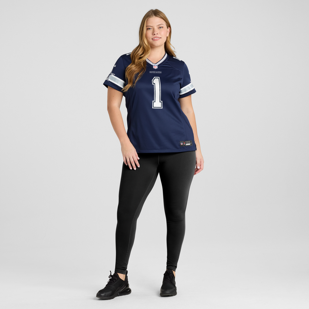 Women's Nike Dallas Cowboys Malachi Lawrence Navy Game NFL Jersey
