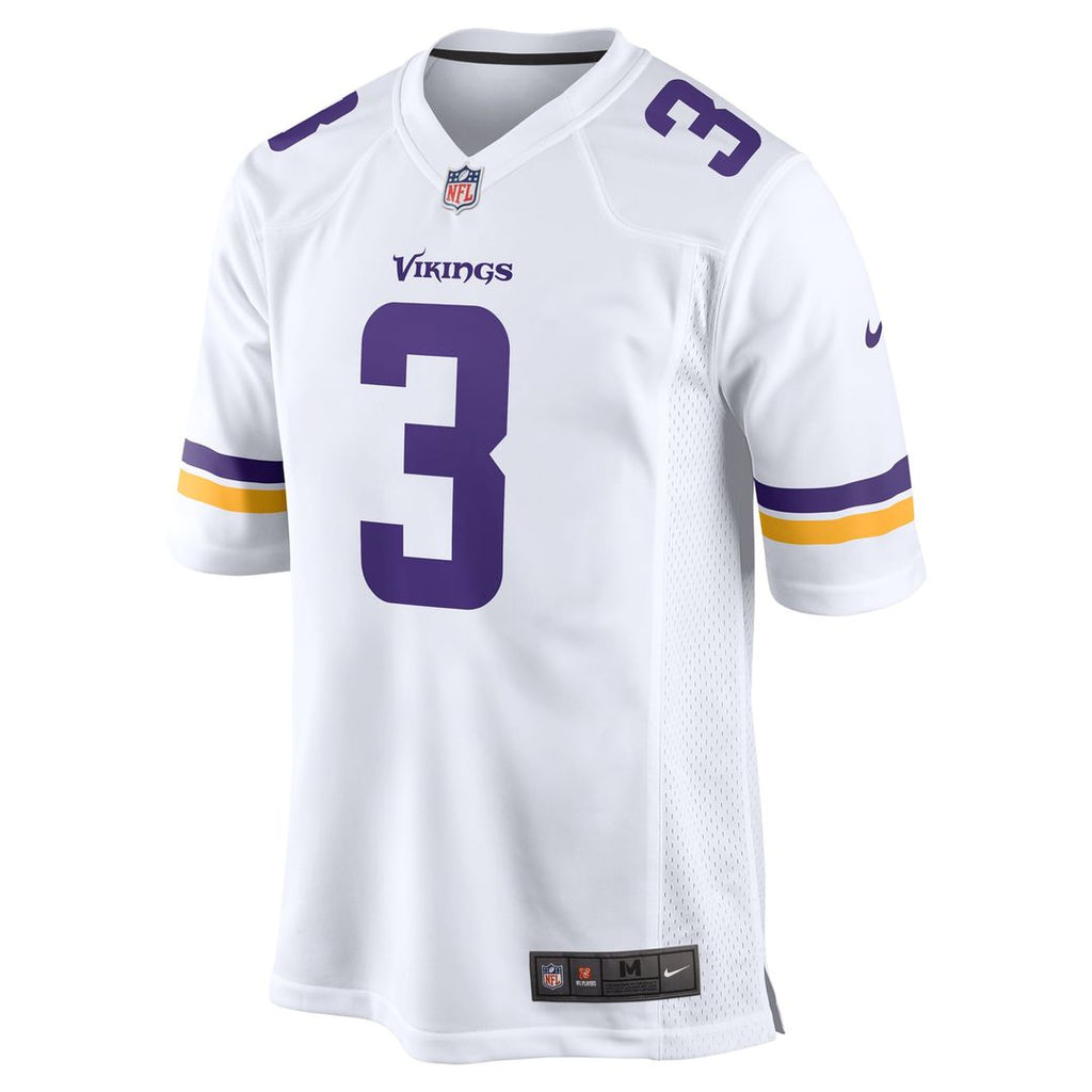 Men's Nike Minnesota Vikings Jordan Addison White Away Game NFL Jersey
