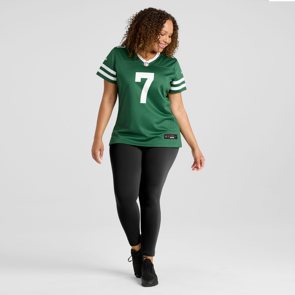 Women's Nike New York Jets Geno Smith Legacy Green Game NFL Jersey