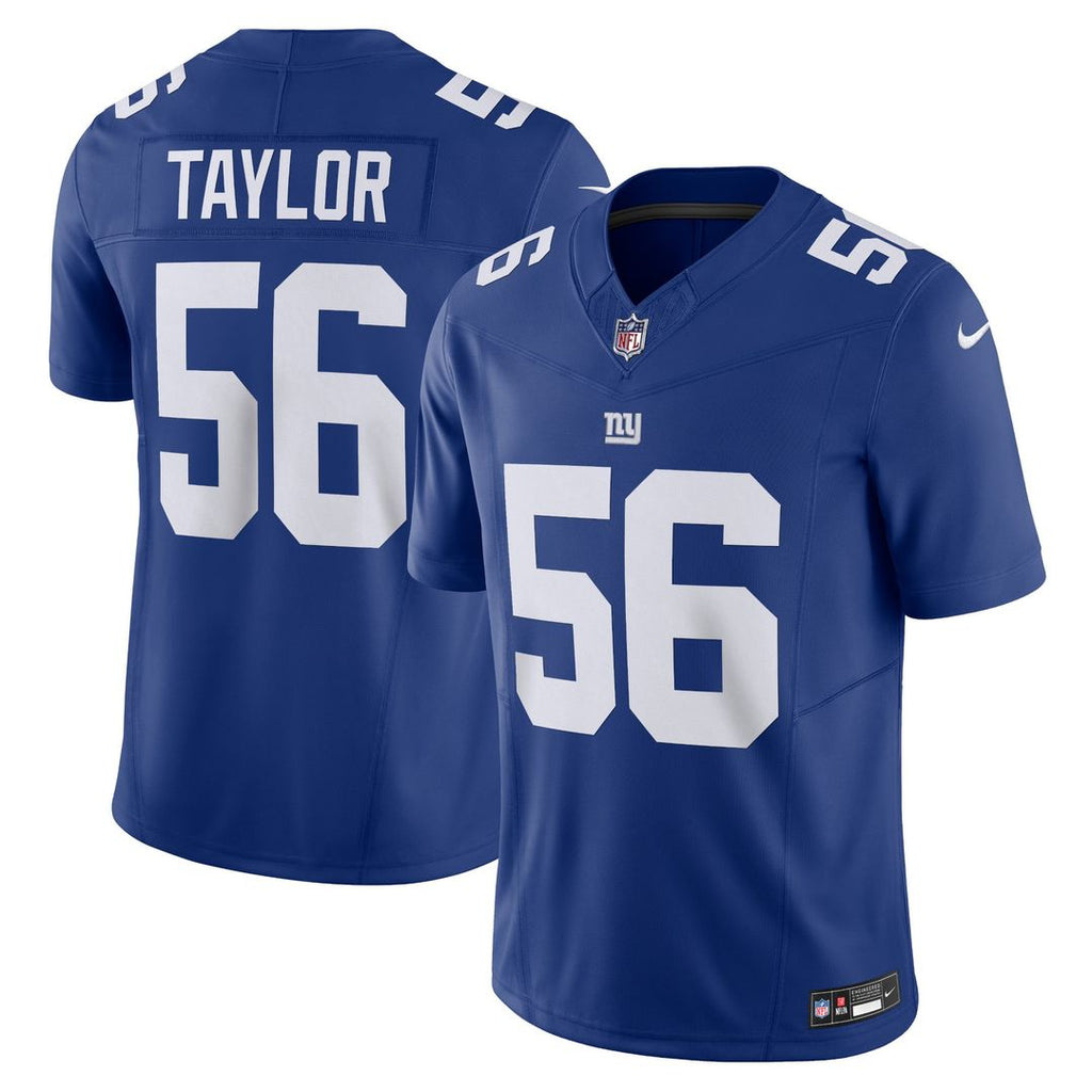 Men's Nike New York Giants Lawrence Taylor Royal Vapor F.U.S.E. Limited NFL Jersey
