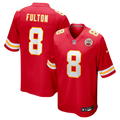 Men's Nike Kansas City Chiefs Kristian Fulton Red Team Game NFL Jersey