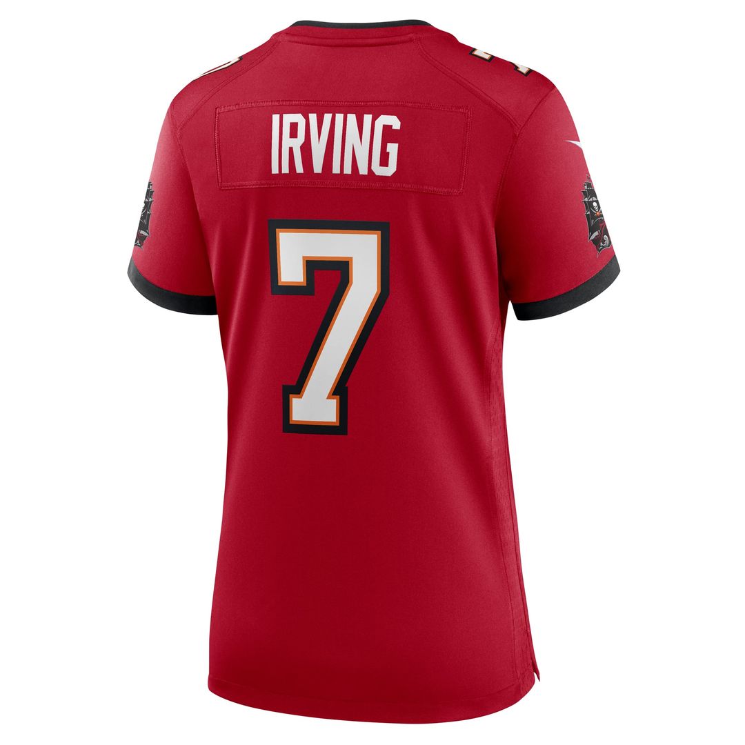 Women's Nike Tampa Bay Buccaneers Bucky Irving Red Game NFL Jersey