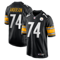 Men's Nike Pittsburgh Steelers Spencer Anderson Black Game NFL Jersey
