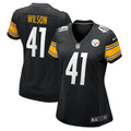 Women's Nike Pittsburgh Steelers Payton Wilson Black Team Game NFL Jersey