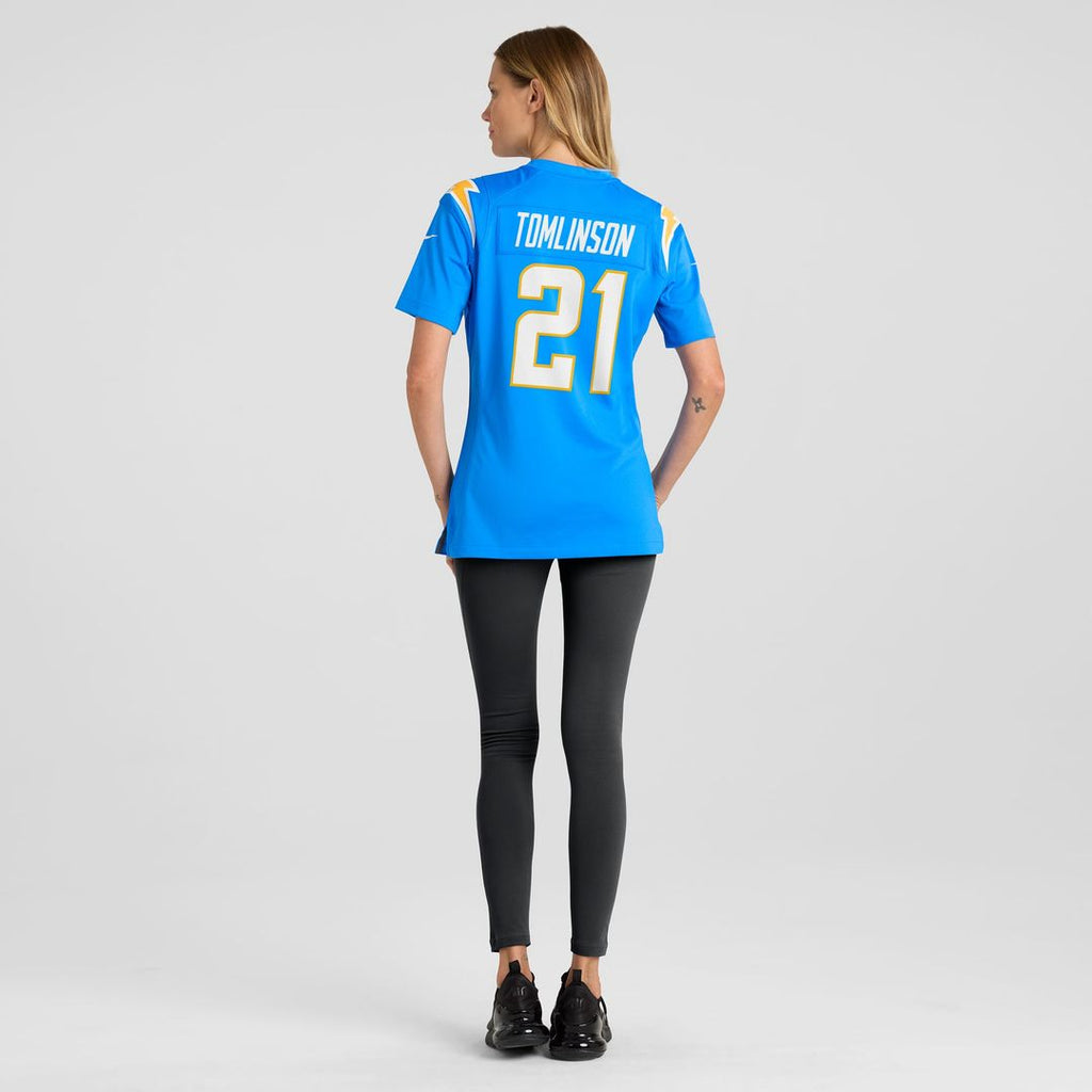 Women's Nike Los Angeles Chargers LaDainian Tomlinson Powder Blue Game Retired Player NFL Jersey