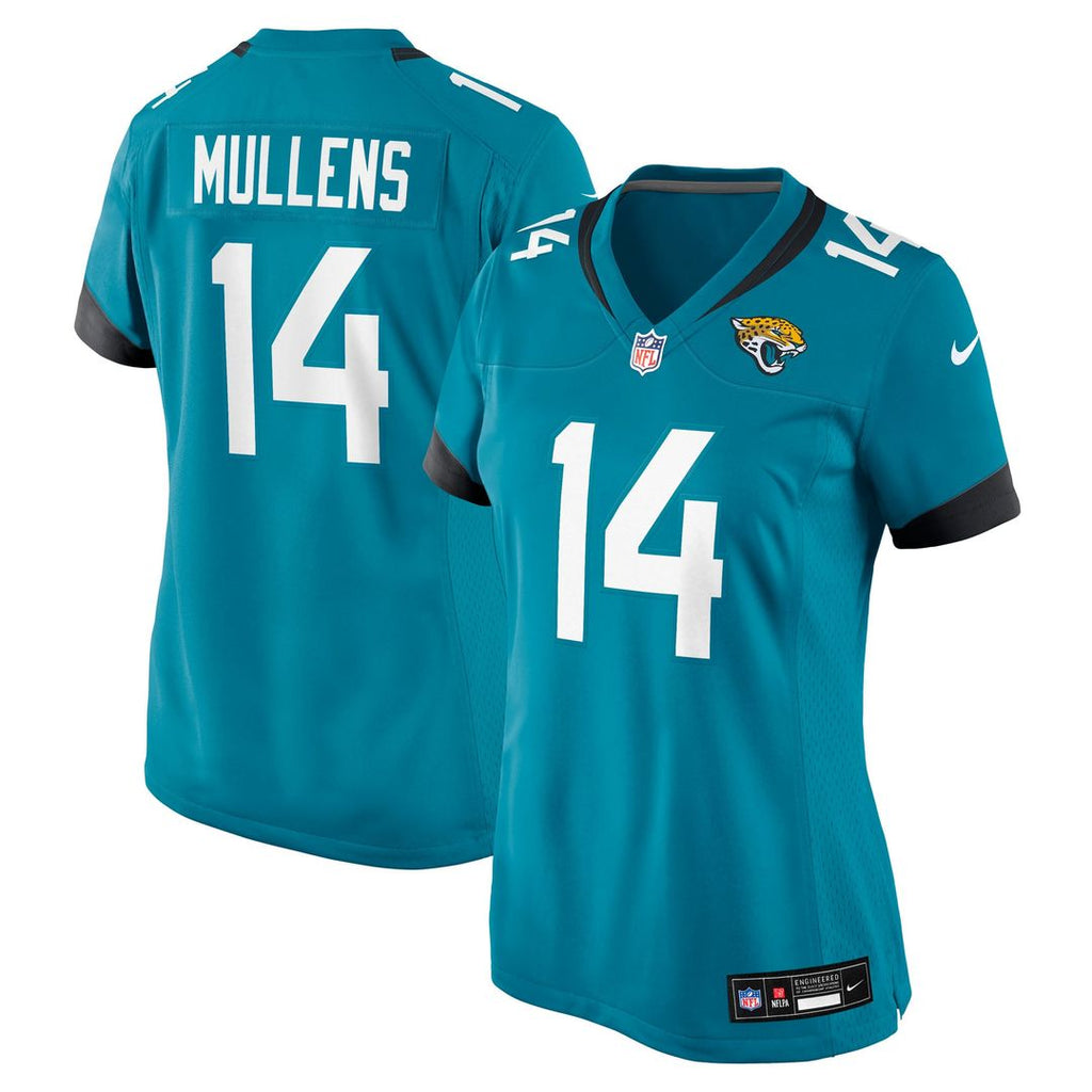 Women's Nike Jacksonville Jaguars Nick Mullens Teal Team Game NFL Jersey