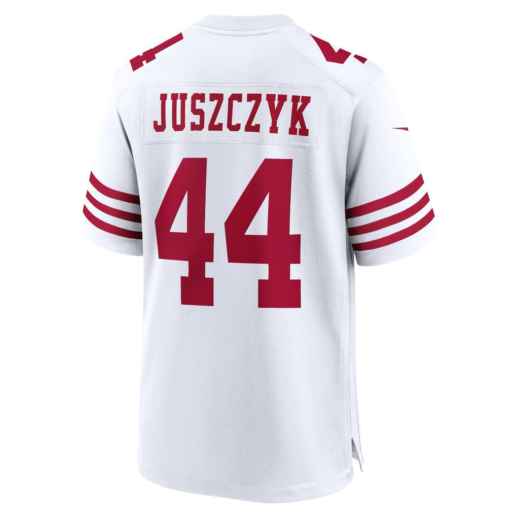 Men's Nike San Francisco 49ers Kyle Juszczyk White Player Game NFL Jersey