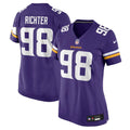 Women's Nike Minnesota Vikings Bo Richter Purple Team Game NFL Jersey