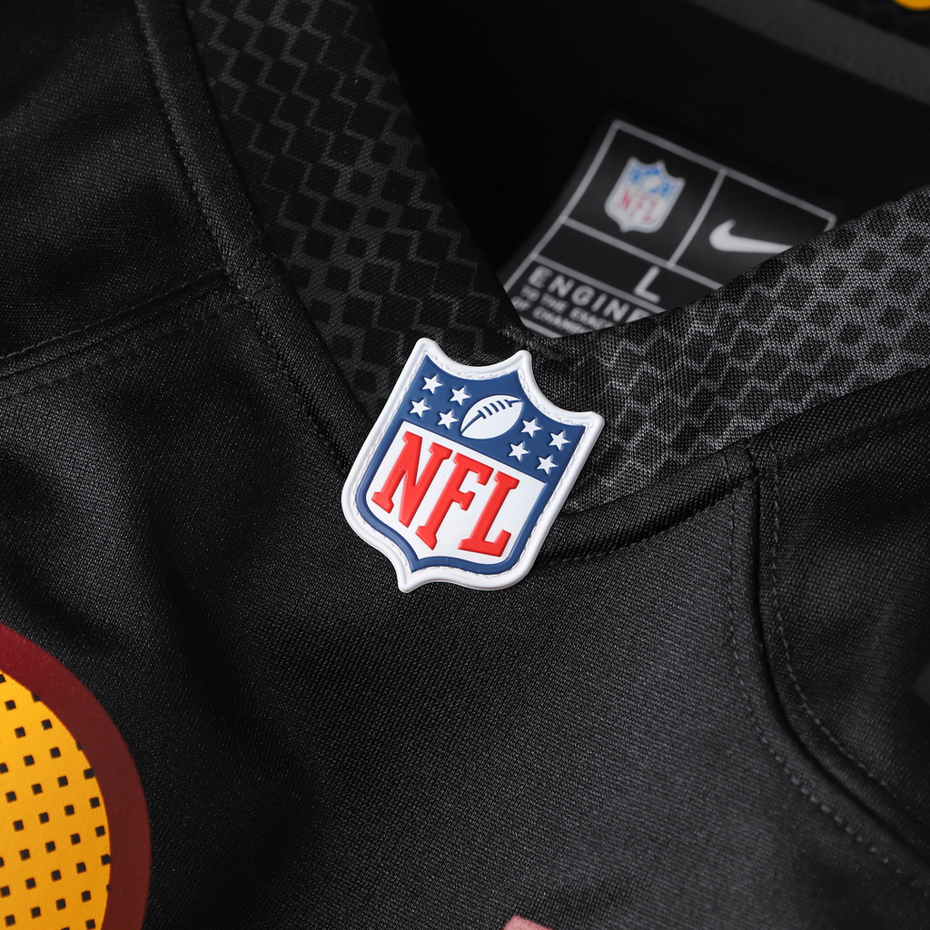 Men's Nike Washington Commanders Jayden Daniels Black Alternate Game Player NFL Jersey