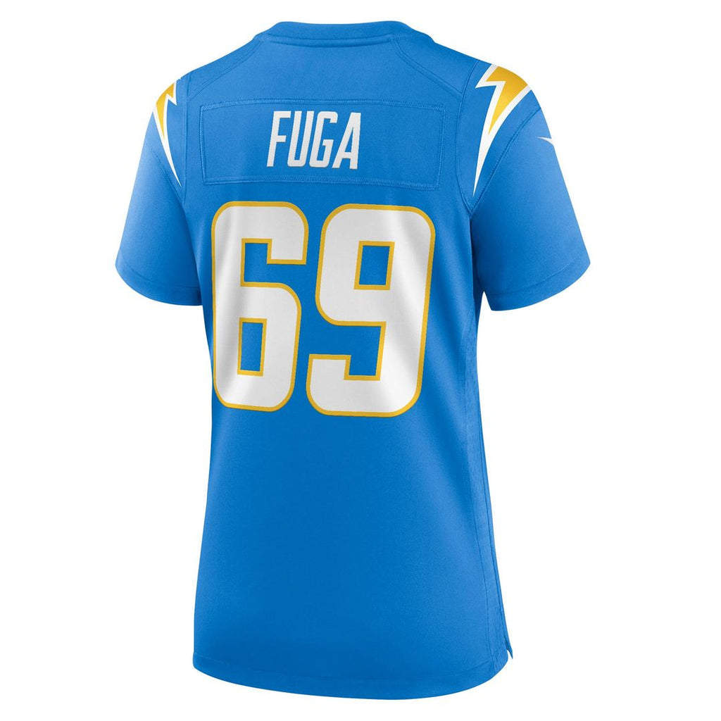 Women's Nike Los Angeles Chargers Josh Fuga Powder Blue Team Game NFL Jersey