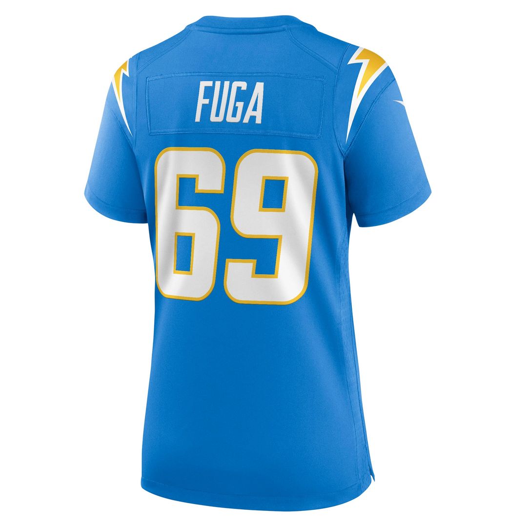 Women's Nike Los Angeles Chargers Josh Fuga Powder Blue Team Game NFL Jersey