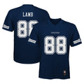 Youth Dallas Cowboys CeeDee Lamb Navy Replica Player NFL Jersey