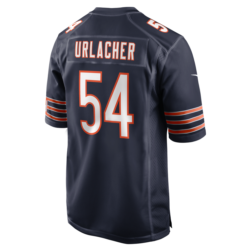 Men's Nike Chicago Bears Brian Urlacher Navy Game Retired Player NFL Jersey
