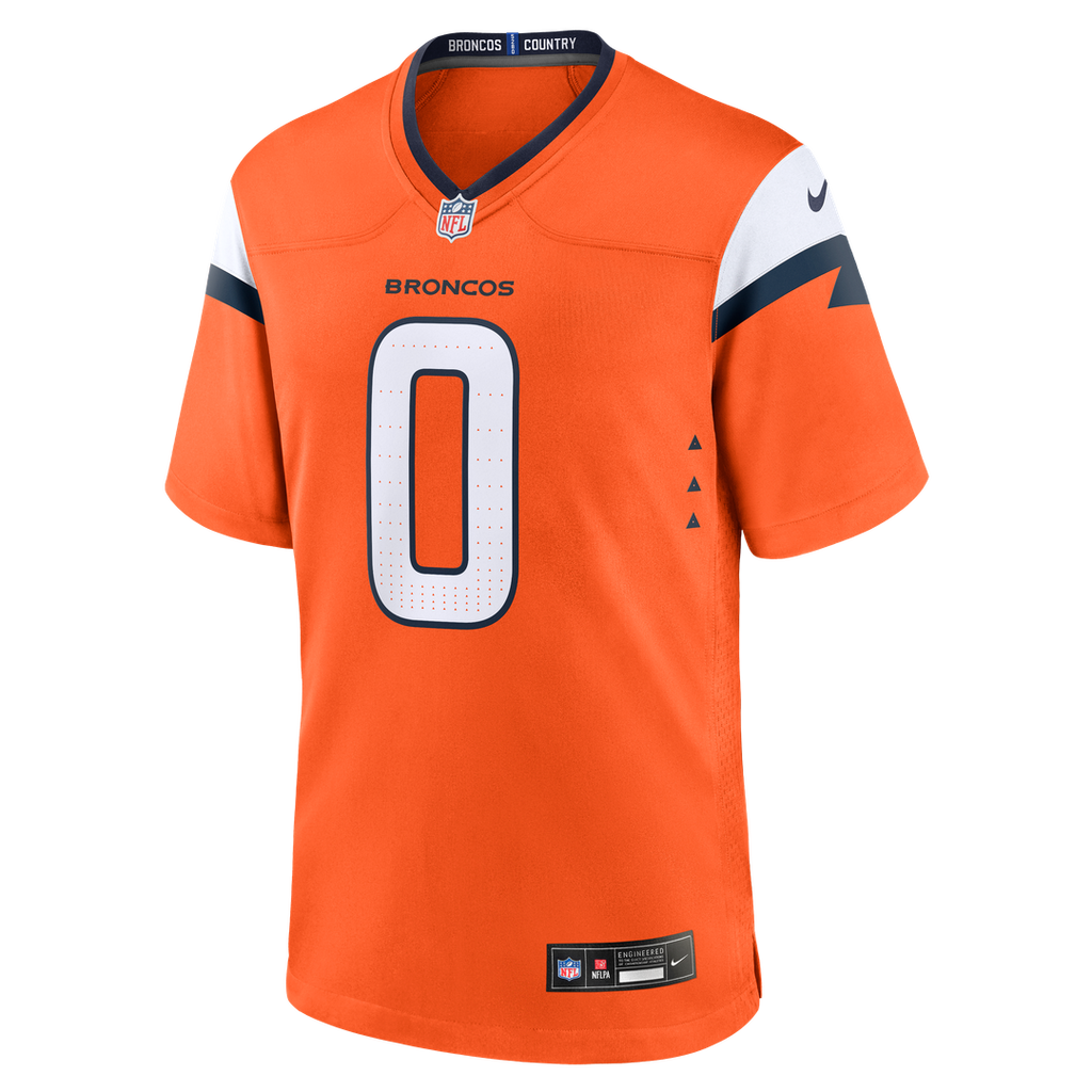Men's Nike Denver Broncos Jonathon Cooper Orange Team Game NFL Jersey