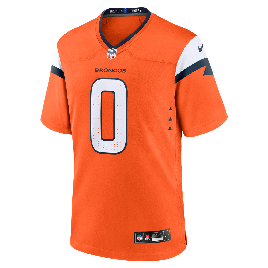Men's Nike Denver Broncos Jonathon Cooper Orange Team Game NFL Jersey