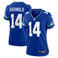Women's Nike Seattle Seahawks Sam Darnold Royal Alternate Game NFL Jersey