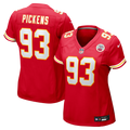 Women's Nike Kansas City Chiefs Zacch Pickens Red Team Game NFL Jersey